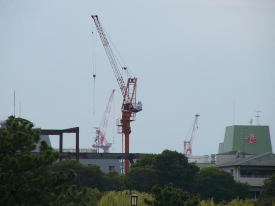 クライミングクレーン3基